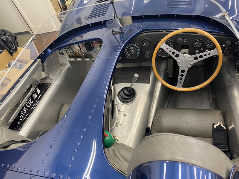 ジャガー D-type アルミボディーReplica